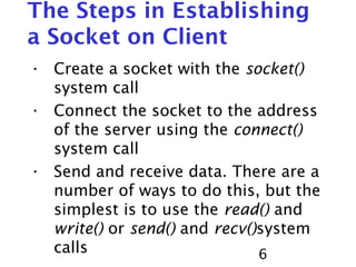 Socket Programming | PPT