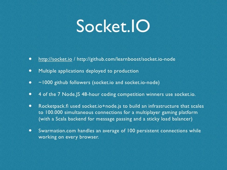 Socket.io