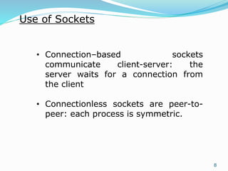 Socket programming | PPTX | Computer Networking | Computing