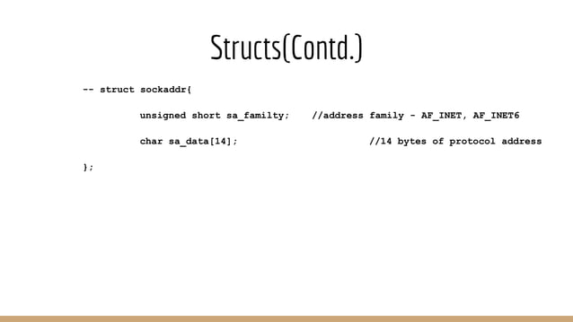 Socket programming in c | PPT