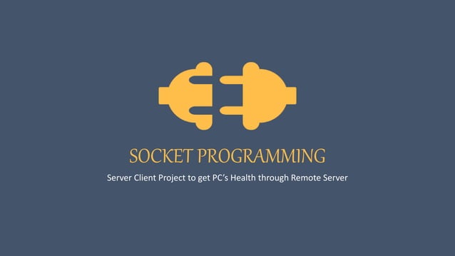 JP - Socket Programming | PPT