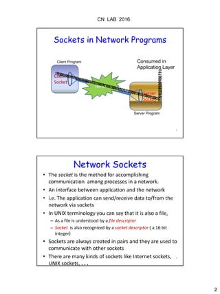 Socket programming using C | PDF