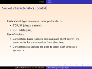 Sockets | PPT