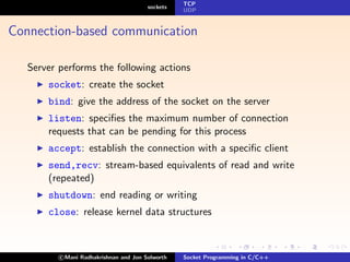 Sockets | PPT
