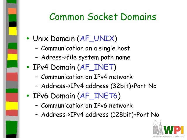 Write a system program to demonstrate unix domain sockets