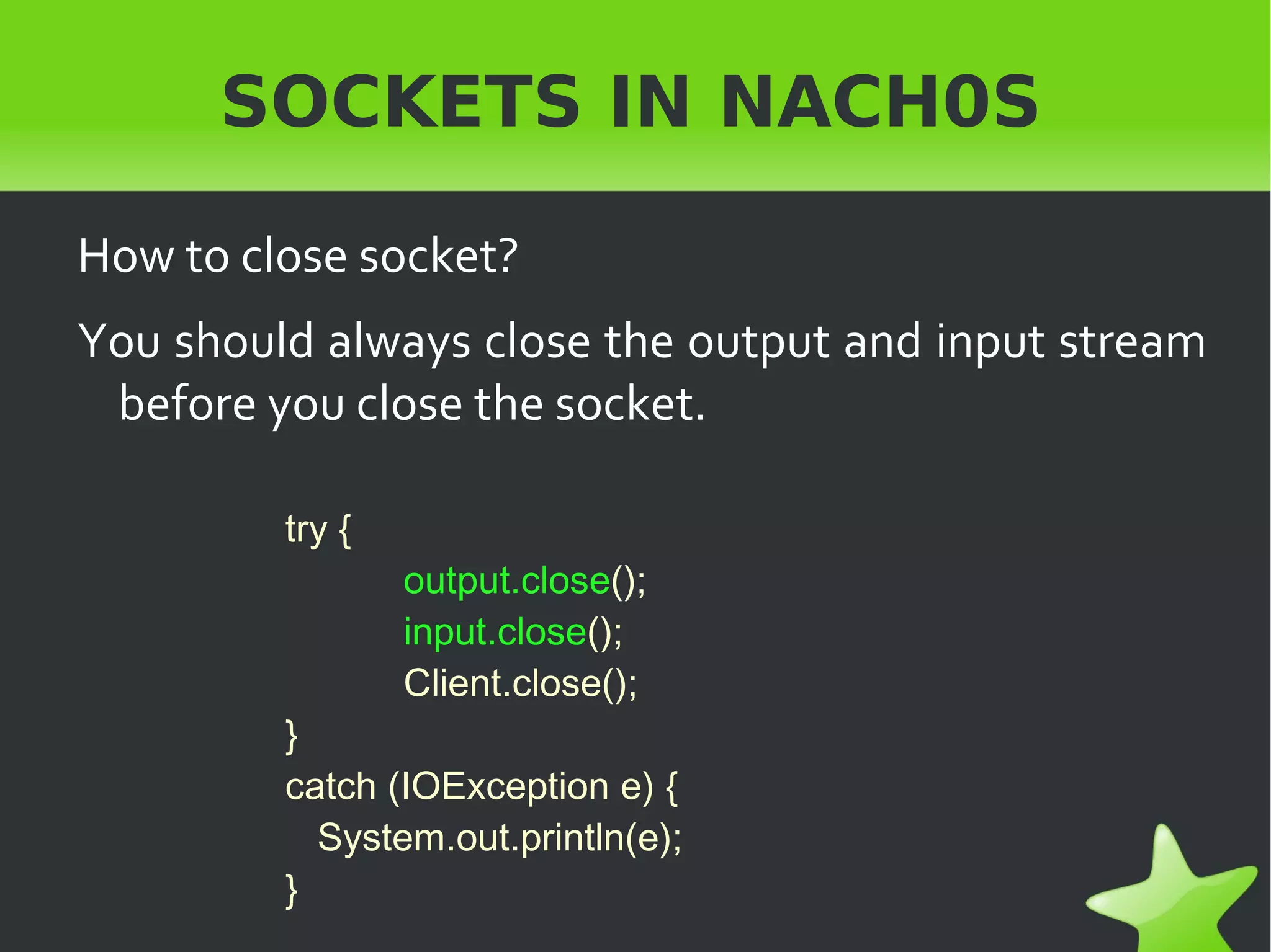 Stream classes are in the  java.io package.   