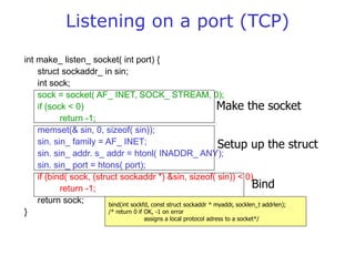 INTRODUCTION TO SOCKETS IN COMPUTER NETWORKS DEPT OF CSE.ppt