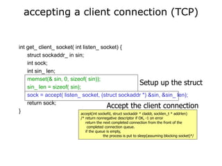 INTRODUCTION TO SOCKETS IN COMPUTER NETWORKS DEPT OF CSE.ppt