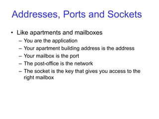 INTRODUCTION TO SOCKETS IN COMPUTER NETWORKS DEPT OF CSE.ppt