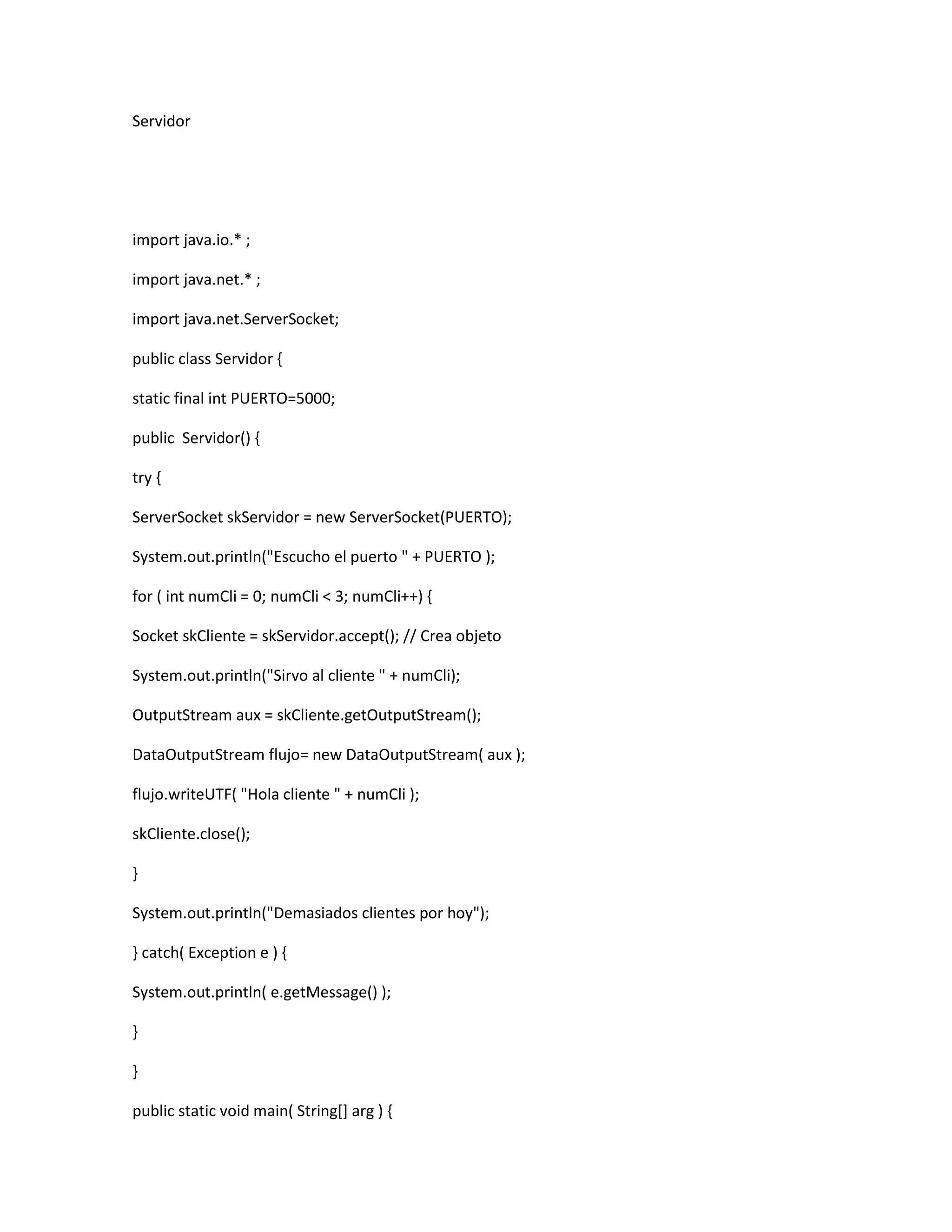 Sockets java | PDF