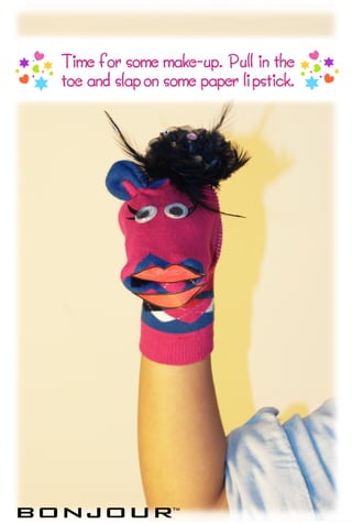 Bonjour Sock puppet
