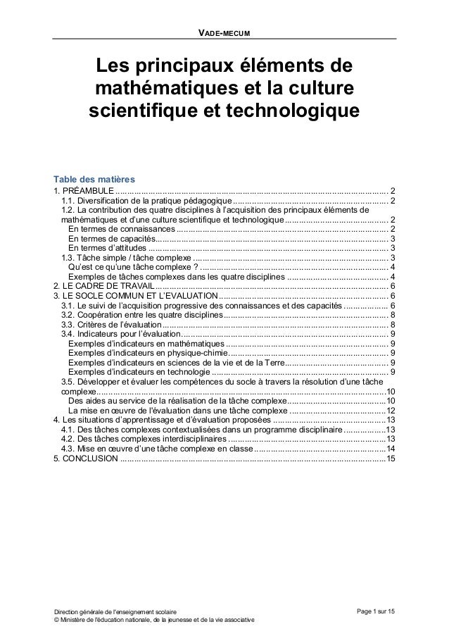 Socle c3-vade mecum-166892_janvier 2011 Slide 2