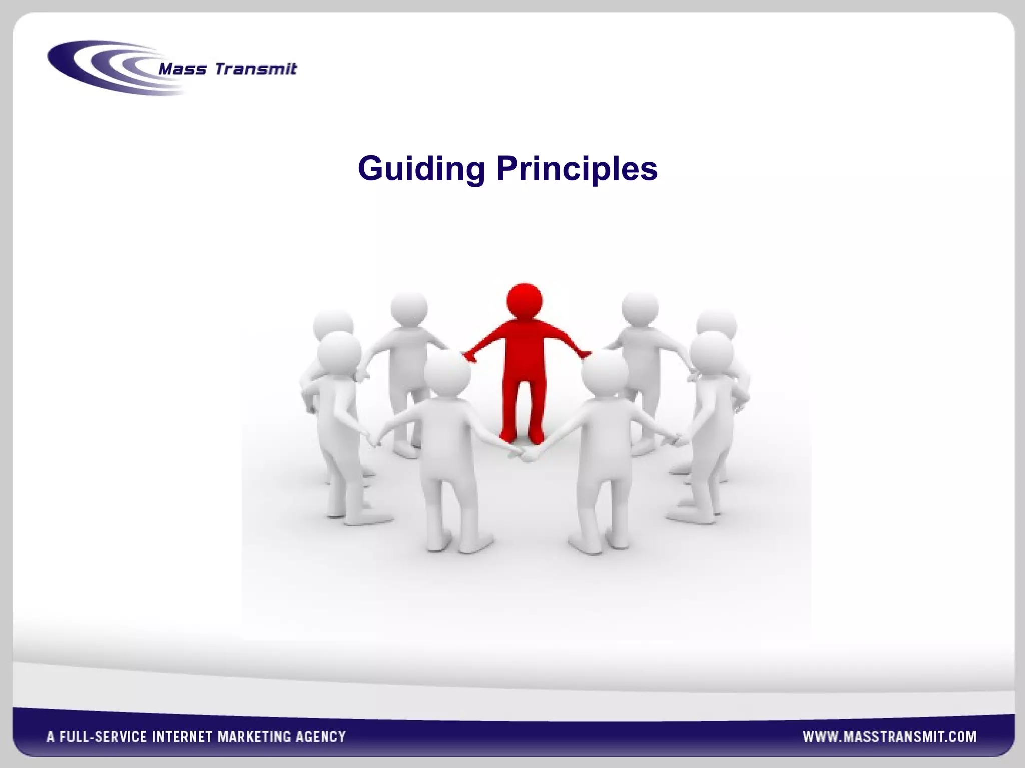 Guiding Principles
 