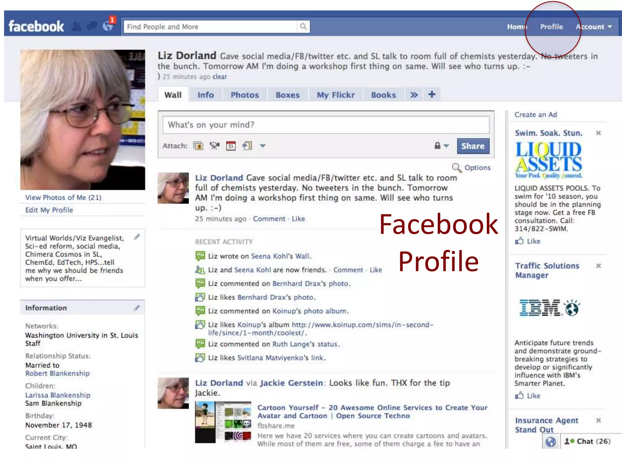 FacebookProfile
