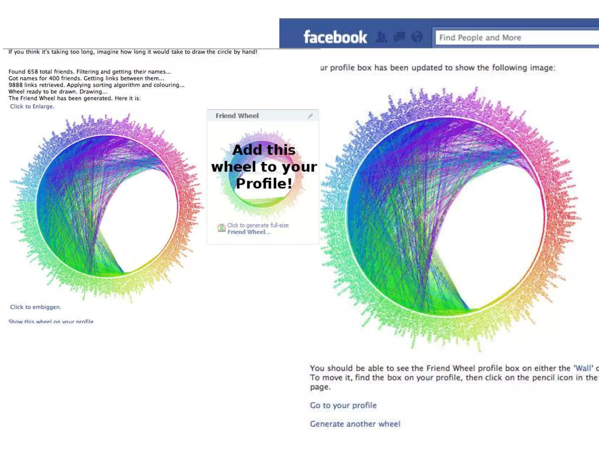 Add Friend Wheel to Profile