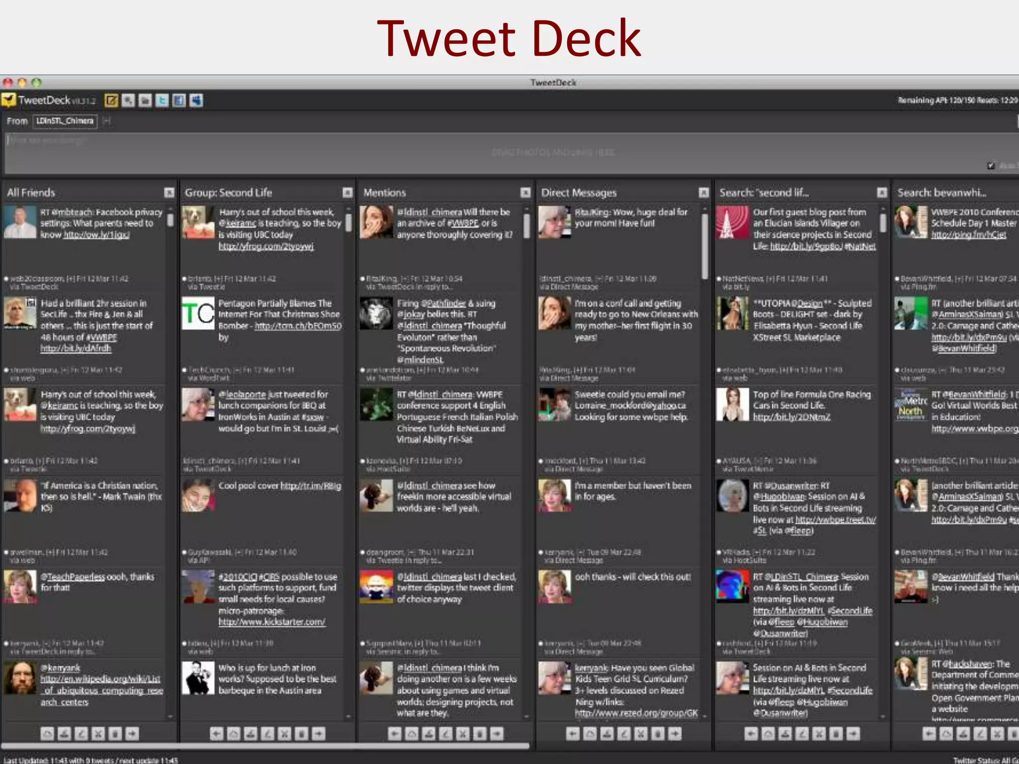 Tweet Deck