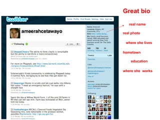 Just started, but popular  Not enough info in bio 