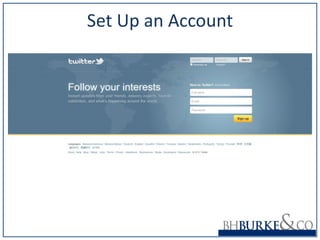 Set Up an Account 