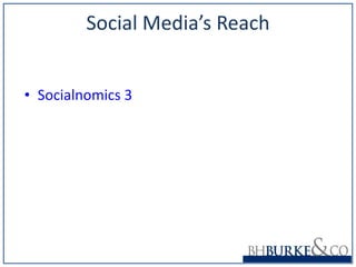 Social Media’s Reach Socialnomics 3 