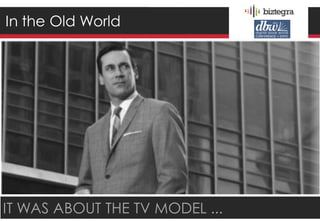 In the Old World




IT WAS ABOUT THE TV MODEL ...
 