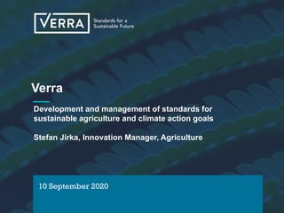 Enhancing investment in soil health and carbon storage: Frontiers for linking finance and carbon accounting