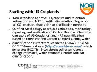 Enhancing investment in soil health and carbon storage: Frontiers for linking finance and carbon accounting