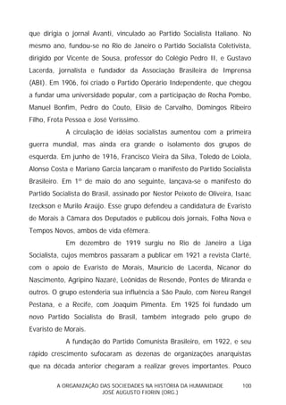 Sociedades na História da Humanidade