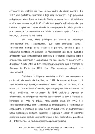 Sociedades na História da Humanidade