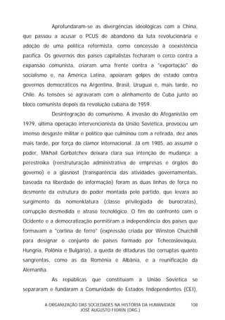 Sociedades na História da Humanidade