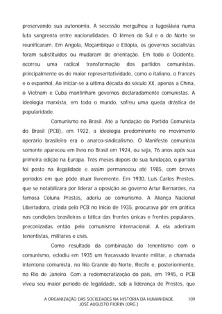 Sociedades na História da Humanidade