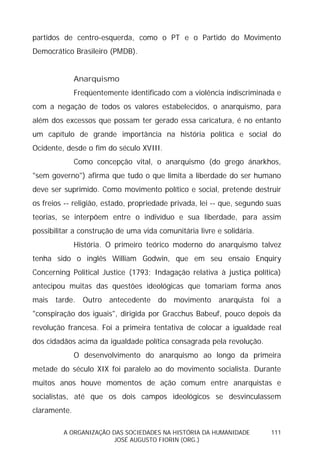 Sociedades na História da Humanidade