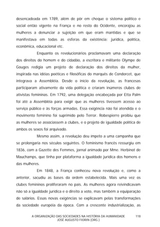 Sociedades na História da Humanidade