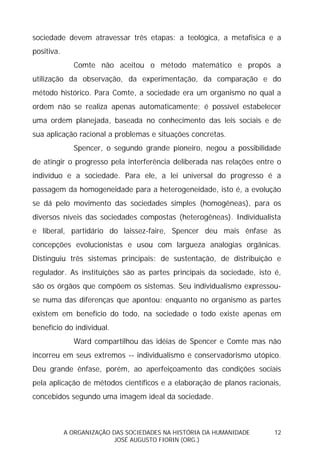 Sociedades na História da Humanidade
