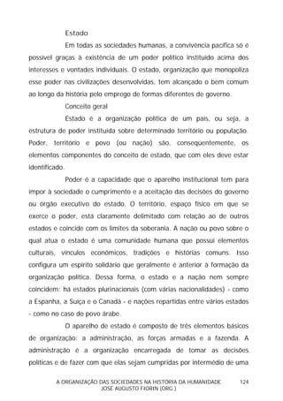 Sociedades na História da Humanidade