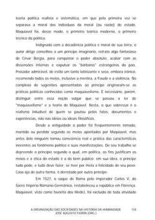 Sociedades na História da Humanidade