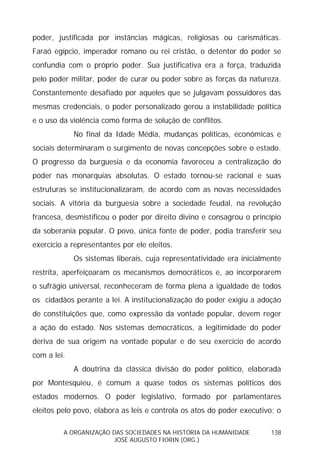 Sociedades na História da Humanidade