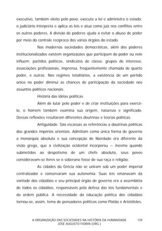 Sociedades na História da Humanidade