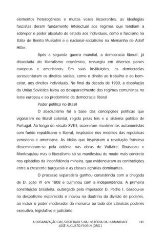 Sociedades na História da Humanidade