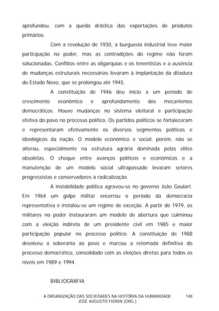 Sociedades na História da Humanidade