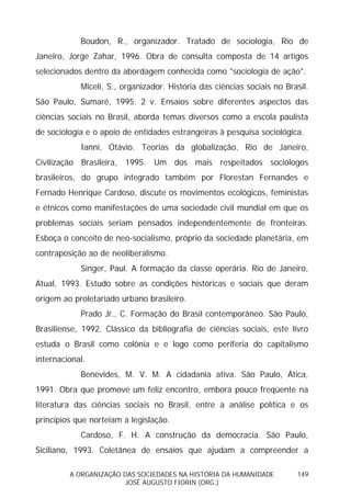 Sociedades na História da Humanidade