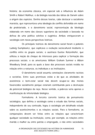 Sociedades na História da Humanidade