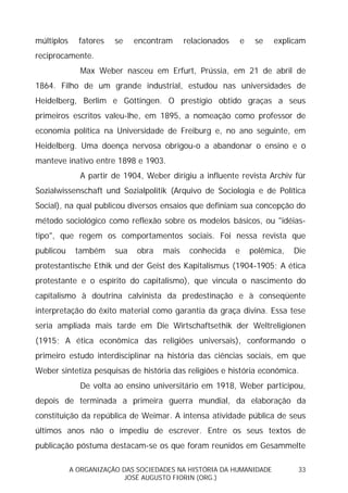 Sociedades na História da Humanidade