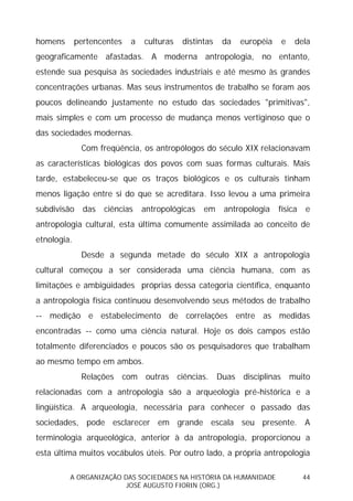 Sociedades na História da Humanidade