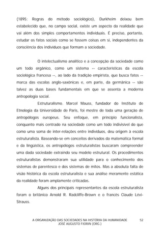 Sociedades na História da Humanidade