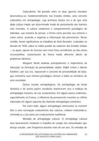 Sociedades na História da Humanidade