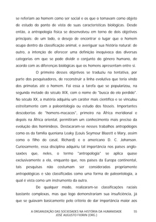 Sociedades na História da Humanidade