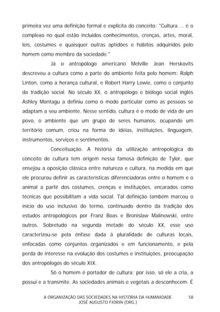 Sociedades na História da Humanidade