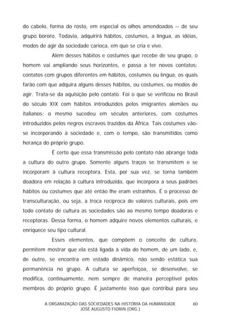 Sociedades na História da Humanidade