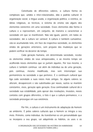 Sociedades na História da Humanidade