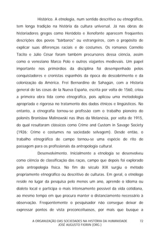 Sociedades na História da Humanidade